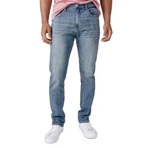 Men's Lucky 410 Athletic Fit 5 Pocket Straight Leg Stretch Jeans Blue 30x32